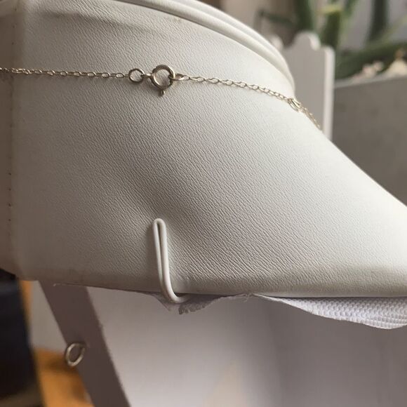 Sterling Silver Sideways Cross Necklace - Picture 11 of 12